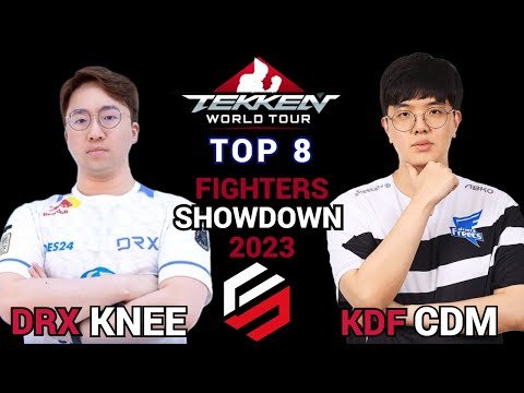 KNEE VS CBM | FIGHTERS SHOWDOWN 2023 | TOP 8 | TEKKEN WORLD TOUR