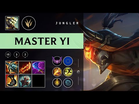 Master Yi Jungle vs Diana - EUW Master Patch 25.24
