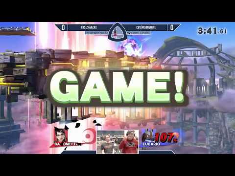 Sm4sh@Mines 82 - RRS|Zranzax (Bayonetta) Vs. CvG|Moonshine (Lucario) - Winners Semifinals
