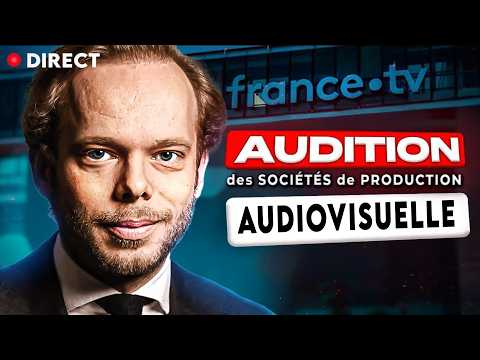 Commission d'enquête : suivez en direct l'audition des sociétés de production audiovisuelle