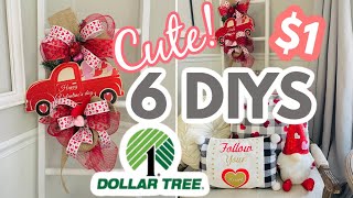 💕6 DIY DOLLAR TREE DECOR CRAFTS VALENTINE'S WINTER 💕 Home Sweet Home ep 2 Olivia's Romantic Home DIY