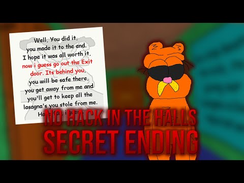 SECRET ENDING | Garfelf's Guide To A Great Lasagna [Baldi's Basics Mod]