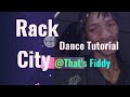Donny solo & Lil vada - Rack City Dance Tutorial That's Fiddy . #dance #dancetutorial #choreography