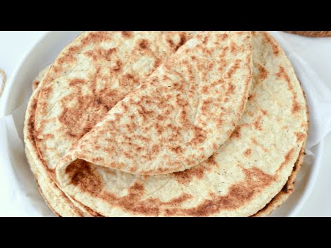 Vegan Low-Carb Tortillas | Easy, Flexible, Gluten-free Wraps for a Diabetic Lunch