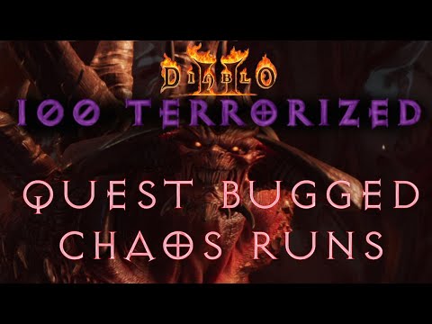 100 Terrorized Quest Chaos Runs -  291MF Hammerdin 125FCR