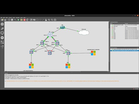 GNS3 , mapping out network using CDP and SSH