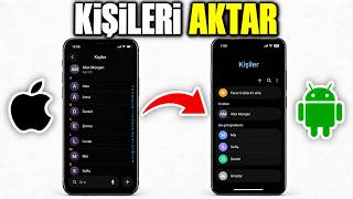 iPhone'dan Android'e Kişiler Nasıl AKTARILIR | .vcf Dosyasıyla Kişileri Taşıma