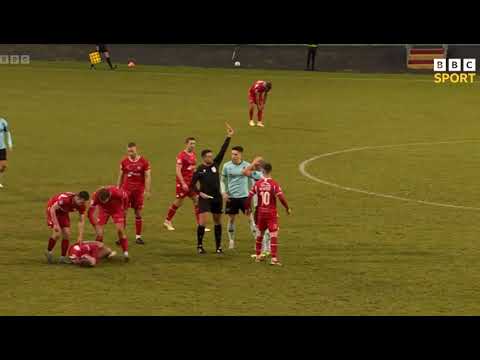 PORTADOWN 2 v CLIFTONVILLE 0 - BBC SPORT HIGHLIGHTS - 2024 IRISH PREMIERSHIP FOOTBALL- SHAMROCK PARK