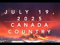 Top 60 Canada Country Chart July 19 2025