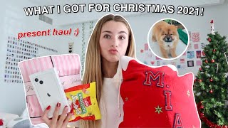 WHAT I GOT FOR CHRISTMAS 2021 *christmas present haul*