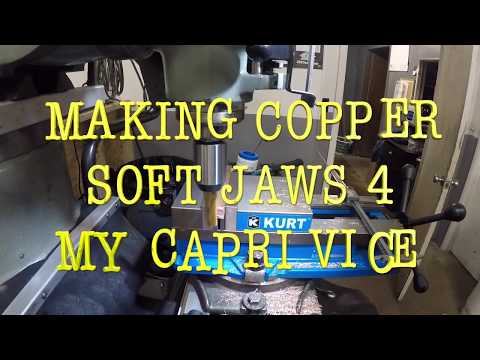 MAKING COPPER SOFT JAWS FOR MY VICE⚙️🗜🛠🔥🔥👍🏽💰