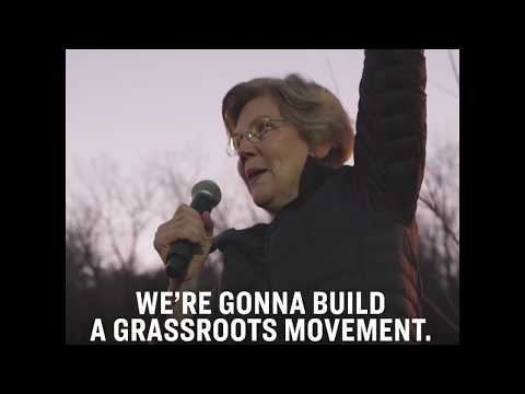 Video thumbnail for Elizabeth Warren previews her announcement in Lawrence, MA