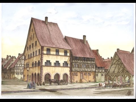 Mittelalterliches Kaufhaus Neuenburg - Rekonstruktion H-J van Akkeren