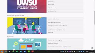 An Introduction to Blackboard for UoW Students 22/23