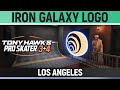 Tony Hawk S Pro Skater 3 4 Los Angeles Iron Galaxy Logo Location How To Open Glass Rooftop
