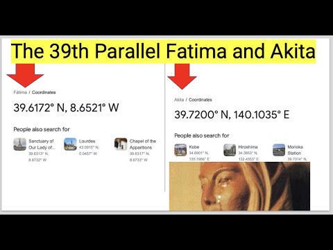 The 39th Parallel Fatima and Akita