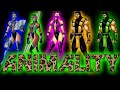 Kitana Jade Mileena Scorpion Y Reptile Umkt Animalities