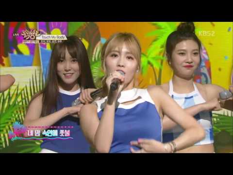 [Special Stage] 160624 TWICE G-Friend Red Velvet CLC - Touch My Body @ KBS Music Bank (1080p/60FPS)