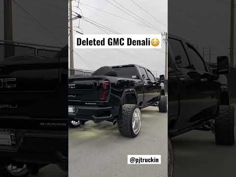 GMC Denali HD Duramax Jet Exhaust ✈️