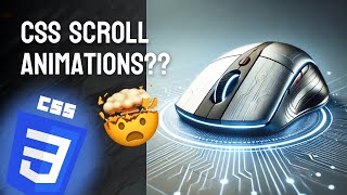 Mind-blowing CSS Scroll Animations | Quick Tutorial