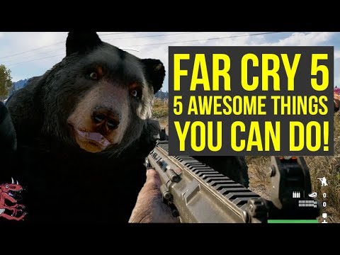 Far Cry 5 Gameplay - 5 AWESOME THINGS YOU CAN DO! [PS4 Pro] (Far Cry5 - Farcry5 - farcry 5) Video