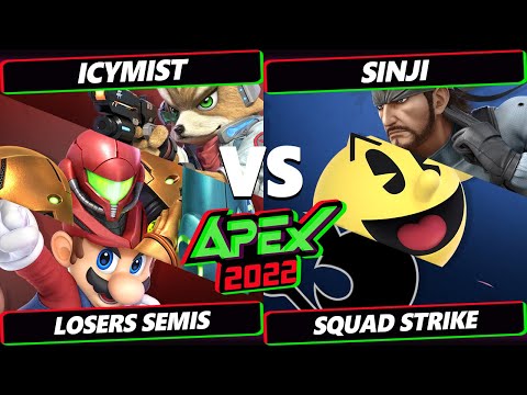 Apex 2022 - fawn Vs. IcyMist AND Sinji Vs. Icymist - SSBU Ultimate Tournament