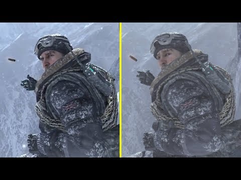 Call of Duty Modern Warfare 2 E3 2009 Demo vs Retail PS3 Graphics Comparison