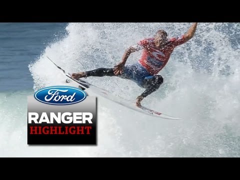 2012 Rip Curl Pro men's Round 3 - Heat 6 highlights presented by Ford Ranger