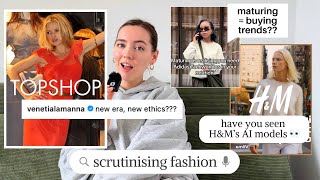 H&M's AI controversy, Topshop relaunch, tiktok dressing IRL & more