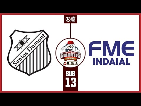 Santos Dumont 3x0 FME Indaial • SUB-13 // Grupo B • AO VIVO