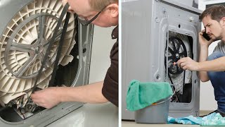 How to Replace Your Front-load Washer Drive Belt: Washer Machine Drive Belt Install Guide 2021