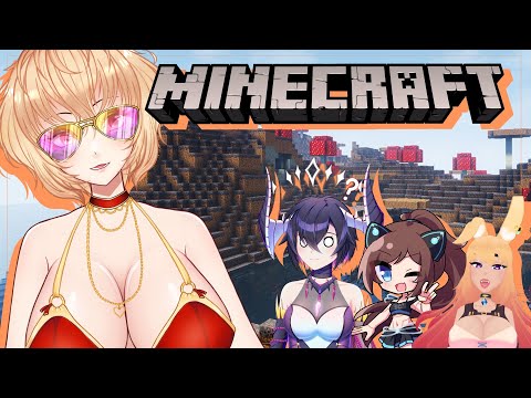 AngelSteps  - NEW OUTFIT | Streamer Minecraft Server?! ft. Lorianloc, Soulcamera, and Kimochi!