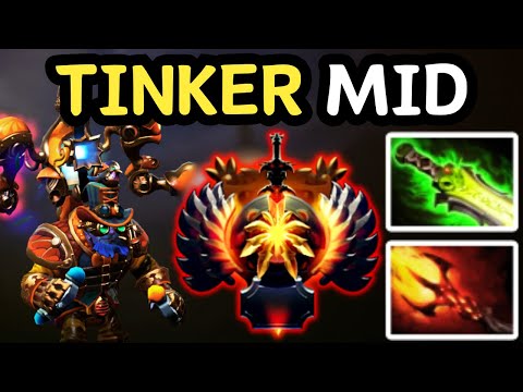 🔥 THE FINAL BOSS OF MIDLANE — TINKER SPAMMING MACHINE | DOTA 2 🔥