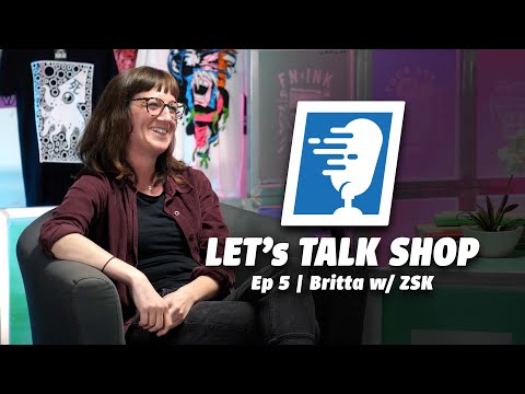 Let's Talk Shop with Britta from ZSK Embroidery