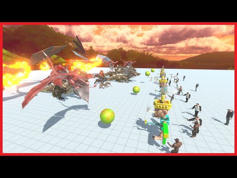 4x FANTASY VS 4x EVERY FACTIONS - ANIMAL REVOLT BATTLE SIMULATOR