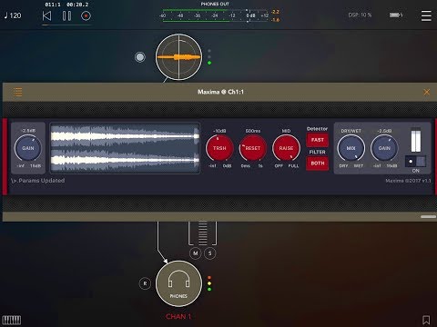MAXIMA - AUv3 Maximizer by Fred Anton Corvest - Demo for the iPad