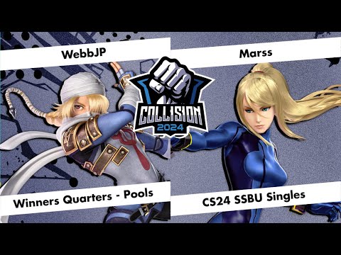 Collision 2024 - WebbJP (Sheik) VS Marss (Zero Suit Samus) - Ultimate Top 32 - Winners Quarter-Final