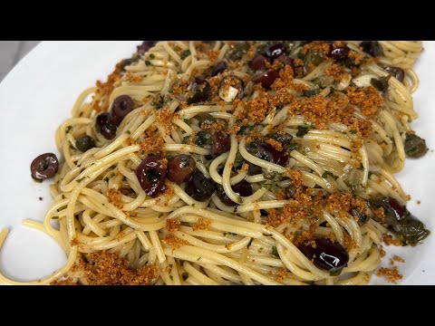 Spaghetti alla poverella "RICETTA TIPICA PUGLIESE facilissima" ๐๐ฎ๐น #cooking #italianspaghetti