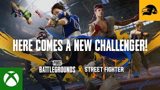 PUBG l Here comes a new Challenger, Street Fighter Trailer
