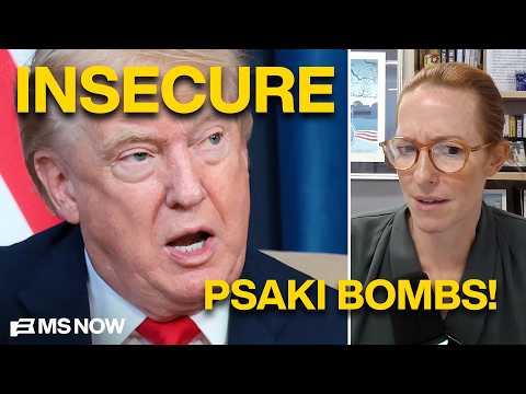 Psaki BLASTS Trump for defiling the dignity of the White House