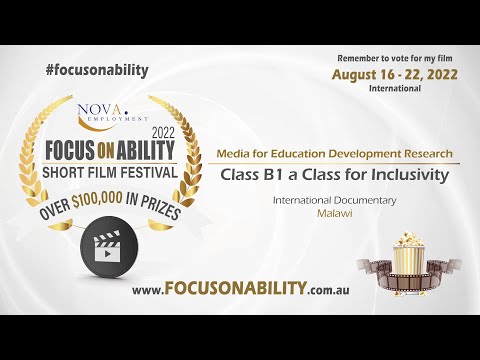 Class B1 a Class for Inclusivity film thumbnail