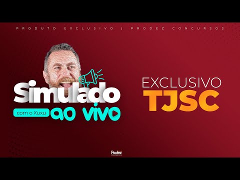 DESAFIO TJSC | 2° Simulado AO VIVO