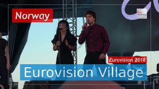 Alexander Rybak (Norway) - That&#39;s How You Write A Song (LIVE @ Eurovision Village) Eurovision 2018
