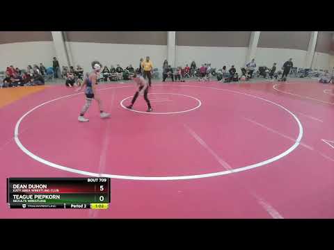 96-98 Lbs Round 3 - Dean Duhon, Katy Area Wrestling Club Vs Teague Piepkorn, ReZults Wrestling 768