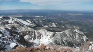 The view from Pikes Peak 14110ft - 4300m