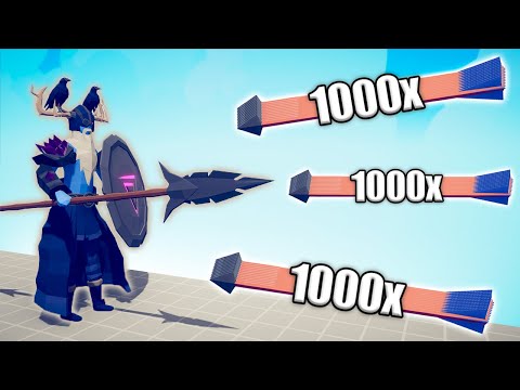 ODIN vs 1000x OVERPOWERED UNITS - TABS | Totally Accurate Battle Simulator 2023