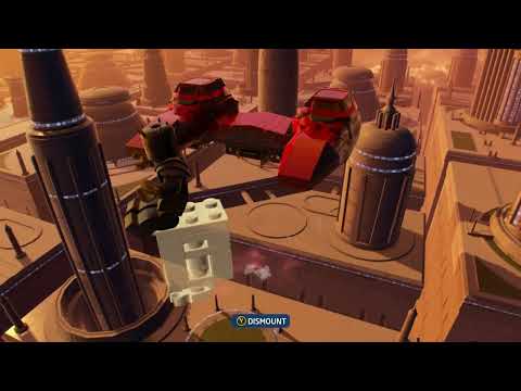 Lego Star wars the Skywalker Saga Glitches Out of Free Roam map Bespin Apartment
