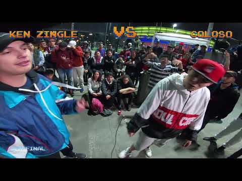 KEN ZINGLE 🇻🇪 VS COLOSO || SEMIFINAL || STREET FREESTYLER || FIGHT Vl