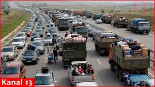 Record-breaking traffic jam of 2,800 cars leaving Crimea: “There has never been such a queue”