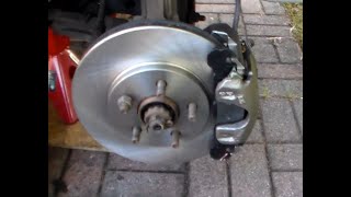 1985 Chrysler LeBaron GTS gets front brakes